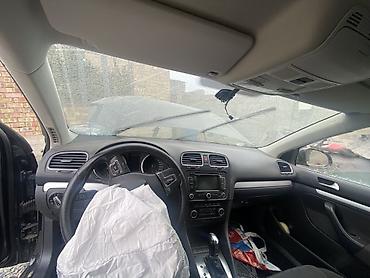 битые машины купить: Volkswagen Golf Variant (универсал), дизель TDI, черный цвет, на — 7