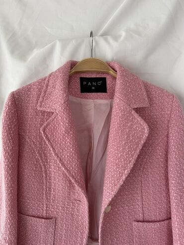 Dəstlər, kostyumlar: Məhsul: Qadın jaketi və paltar dəsti 1) PANO markalı qısa tweed jaket — 2