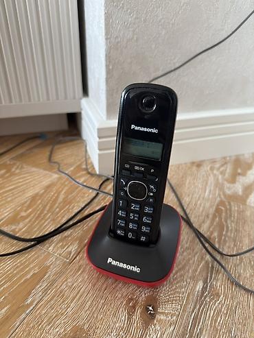 Stasionar telefonlar: Stasionar telefon Panasonic, Simsiz, Yeni — 1