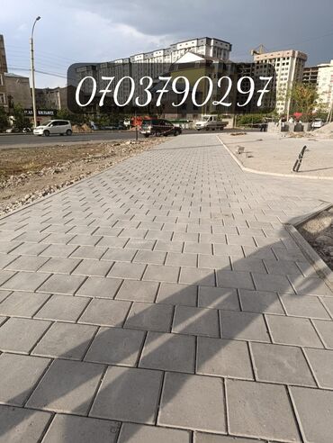 Дорожные бордюры: Дорожный бордюр, Прессованный, Бетонный, Новый — 8