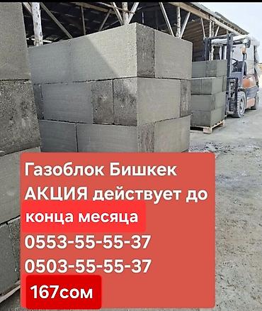выезд газ: Газоблок, Неавтоклавный, 600x200x300, D700 — 1