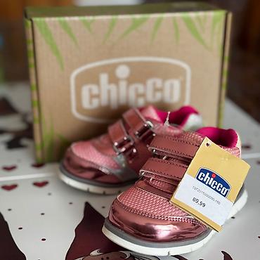 chıcco: Rəng - Çəhrayı Krossovkalar, Chicco, Ölçü: 18, Qız üçün — 1