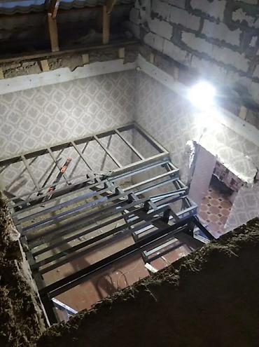 Сварка: Лестница карказ жасайбыз металь карказ бетон карказ бетон лестницы — 6