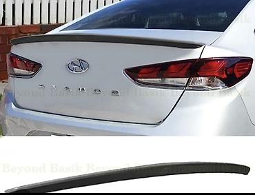 honda fit подушка: Спойлер‑накладка на крышку багажника для Hyundai Sonata New rise — 1