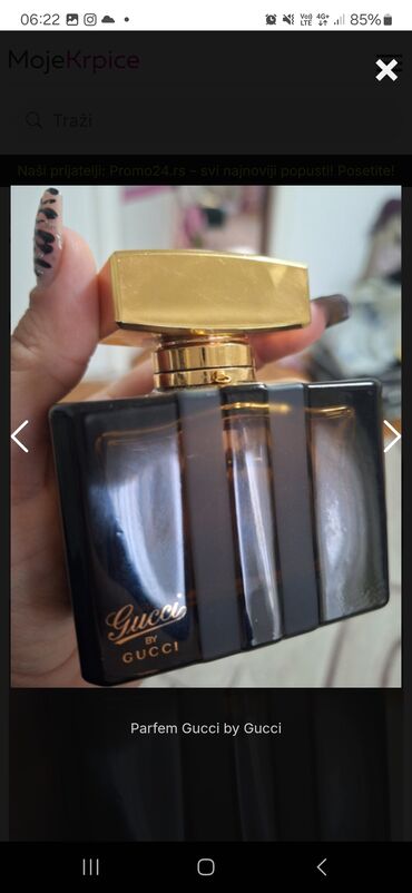 za nokte: Women's perfume, Gucci, Original