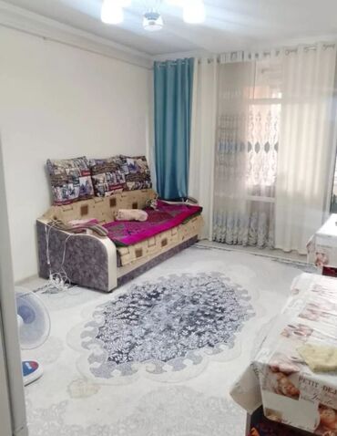 ош рынок квартира: 1 комната, 28 м², Малосемейка, 4 этаж, Евроремонт