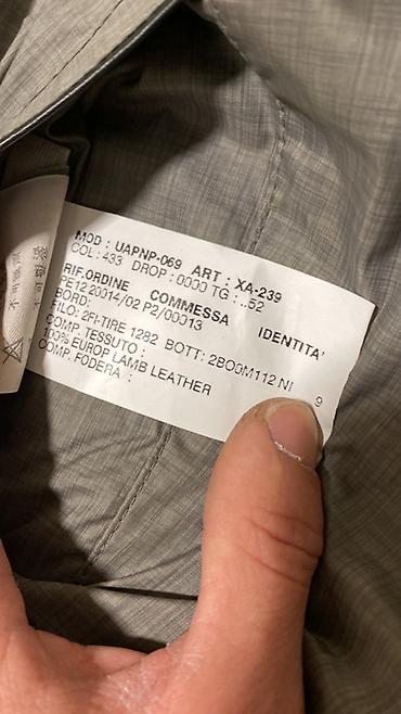 Kožne jakne: Ermenegildo Zegna Black Lambskin Gray Techno Reversible bomber jacket — 3
