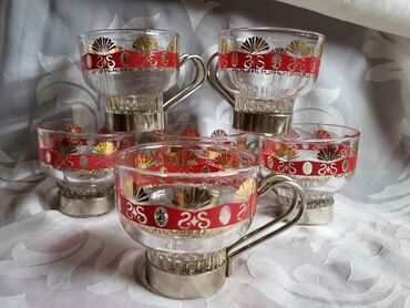 Kuhinjski setovi: Solje za kafu,case za pice iz 70ih. god. italijanske. Solje za — 4