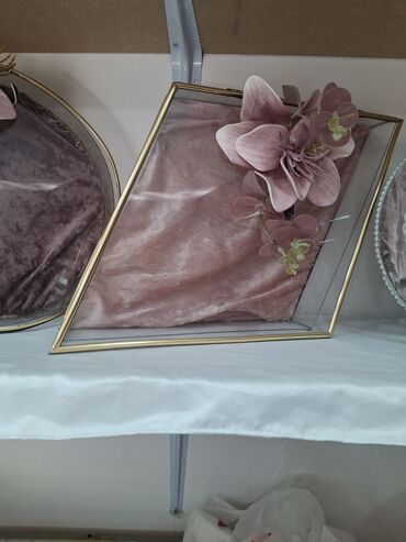 Toy aksesuarları: Toy və nişan üçün zərif hədiyyə/nişan səbəti və vitrin dəstləri - — 16