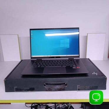 hp envy x360: Ноутбук + планшет, HP, 8 ГБ ОЗУ, AMD Ryzen 5, 15.6 ", Б/у, Для несложных задач, память SSD