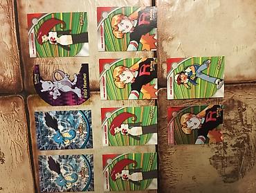 stanlio i olio slike: Pokemon kolekcionarske nalepnice/kartice – set tematskih kartica iz — 2