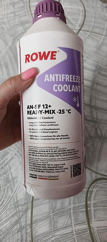 antifiriz: ROWE Antifreeze Coolant AN-SF 12+ Ready-Mix -25°C - Hazır istifadəyə — 3