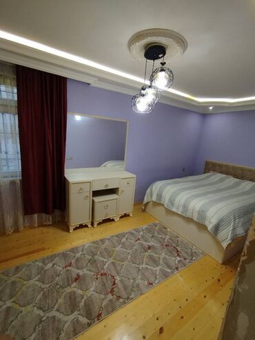 Uzunmüddətli kirayə mənzillər: 2 otaqdan 3 otaqa düzəlmə Evdə hər bir əşya var İsti su var istilik — 6