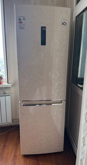 халадилник бу ош: Холодильник LG, Б/у, Side-By-Side (двухдверный)