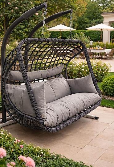 Bağ və bostan üçün digər məhsullar: Kokon Yellənçək. Kokon. Həsir Yelləncək. Yüksək keyfiyyət. Komfort — 5