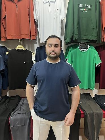 Kişi geyimləri: Futbolka şalvar dəsti 35azn Sifariş üçün direkt və ya votsap Mağazamıs — 1