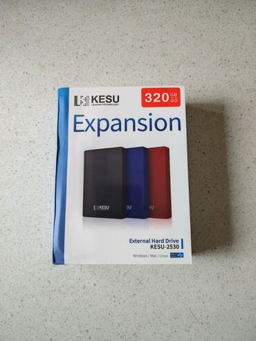 notbuklar: HDD Box 320 GB (xarici yaddaş qurğusu)