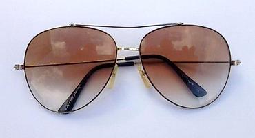 Naočare: POLAROID gold frame AVIATOR. ORIGINAL. IZUZETNO ATRAKTIVNE. Vintage — 3