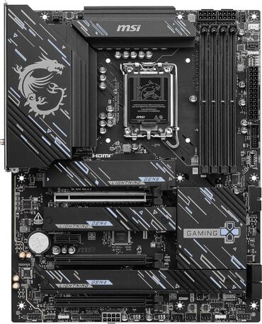 Videokartlar: Ana Platası MSI MSI PRO Z890 Gaming Plus WIFI LGA1851, Yeni