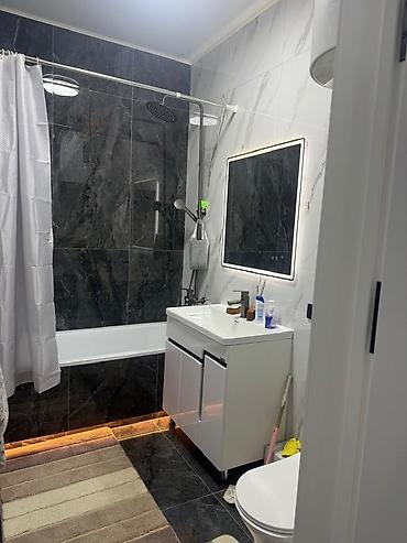 квартира в районе рабочий городок: 2 комнаты, Кок-Жар ж/м Собственник, Без животных, от 1 года, С мебелью полностью — 4