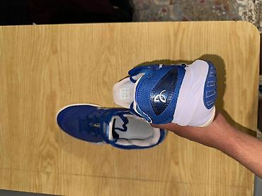 тенниски: Мужские кроссовки, 41.5, Asics, Б/у, цвет - Синий — 2