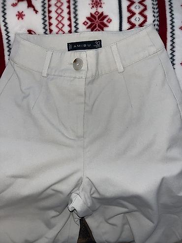 zen pantalone: AMISU ženske pantalone – model sa ravnom, blago širijom nogavicom. - — 1