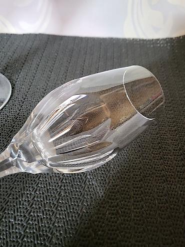 Ostali antikviteti: Case kristal,led kristal za vino iz 80ih.god. Case kristal — 12