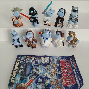 usaq evcikleri: SATILIR.Happy hippo STAR WARS.2002 ci ilde cixan kolleksiyadir. Ve cox