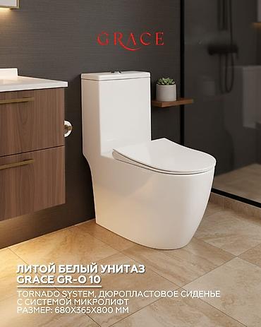 Унитаз Напольный, Новый, Материал: Керамика at lalafo.kg Унитаз Напольный, Новый, Материал: Керамика