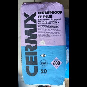 Cermiproof FF Plus ikikomponentli, sement əsaslı, tam elastik bir su