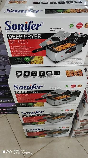 fritozlar: Fri kartof aparati Sonifer 4 litr tutumlu 130-190 derece temperaturda — 4