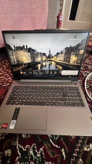 дешевые ноутбуки в бишкеке: Ноутбук, Lenovo, 8 ГБ ОЗУ, AMD Ryzen 5, 15.6 ", Новый, Для несложных задач, память SSD
