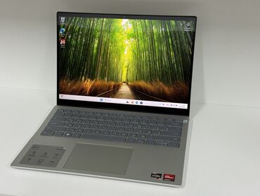 компьютер игровые: Ультрабук, Dell, 6 ГБ ОЭТ, AMD Ryzen 5, 14 ", Колдонулган, Татаал эмес тапшырмалар үчүн, эс тутум SSD