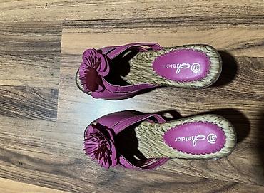 ps papuce bele: Preslatke papuce od vestacke koze,broj 37,duzina gazista 22,5 cm,na — 5
