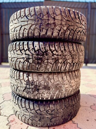 шины на ниву r16: Шины 185 / 65 / R 15, Зимняя шипованная, Б/у, Комплект, Легковые, Россия, Nokian