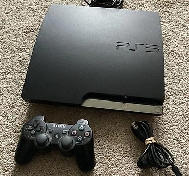 pleysteysin: Sony PlayStation 3 Slim 320GB Əla vəziyyətdə Playstation 3 slim 320gb — 1