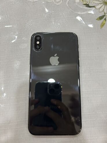 Apple iPhone: IPhone X, 64 GB, Qara
