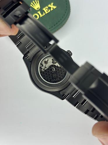 saatlar type 0: Yeni, Qol saatı, Rolex, rəng - Qara — 5