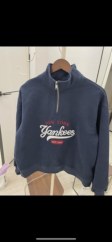 under amour: Толстовка/свитшот New York Yankees, темно‑синего цвета. - Дизайн — 1