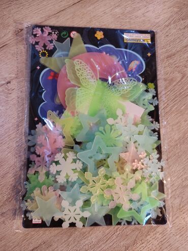 Digər ev dekoru: Fosfor Ulduzlar
Paçkada 100 ədəd
Böyük ölçü — 11