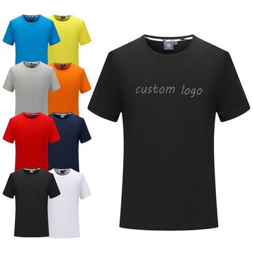 черно белые мужские футболки: Футболка 4XL (EU 48), 5XL (EU 50), 6XL (EU 52), цвет - Черный