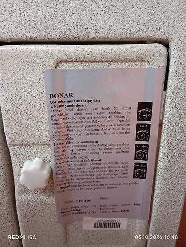 газ печи: 1 ilə yaxın işlənib saz vəziyyətdədir hər şeyi işləkdir sadəcə — 5