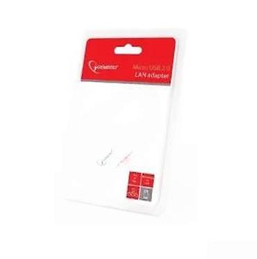 Modemi, ruteri i mrežni uređaji: Gembird Micro USB 2.0 LAN adapter - Adapter za povezivanje uređaja sa — 16