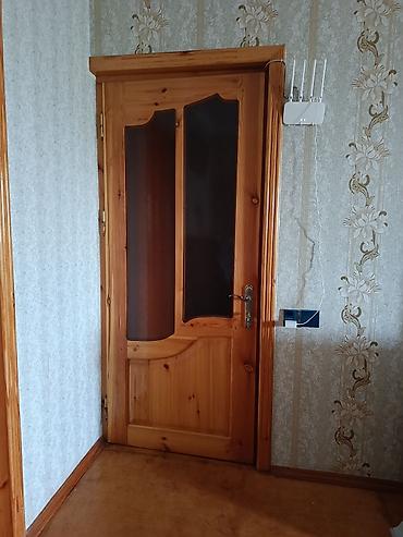 Дом и сад: Taxta otaq qapıları – şüşəli, oyma dekorlu - Material: təbii ağac — 3