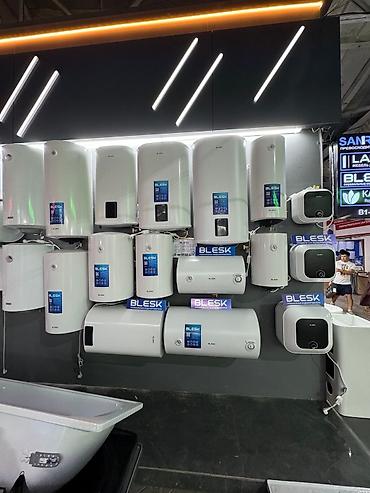 Накопительные водонагреватели: Накопительный водонагреватель Объем бака: 100 л, Эмалированная сталь, Новый — 6