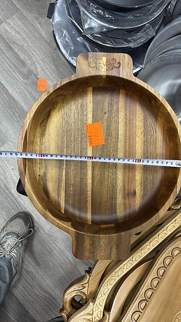 Подносы: Ручные деревянные подносы/менажницы для сервировки, дерево для — 18