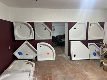 Duş poddonları: Künc duş ləyənləri – akril materialdan Məhsul təsviri: - Forma: künc — 6