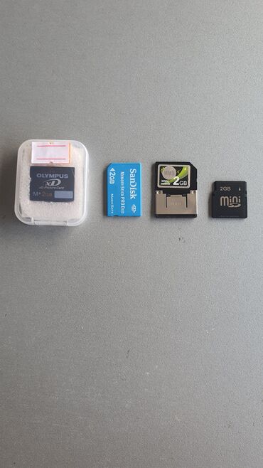 Yaddaş kartları: Fotoaparatlar üçün yaddaş kartı, M+,Minicart,SONY,MMC yaddaş kartları