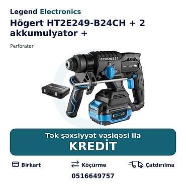 drel satisi: Elan başlığı: Akkumulyatorlu perforator Högert HT2E249-B24CH + 2 — 1