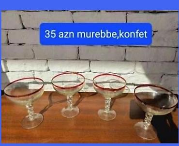 Qab-qacaq və mətbəx ləvazimatları: Boşqablar, 2 ədədli dəst, rəng - Ağ, Şüşə — 6